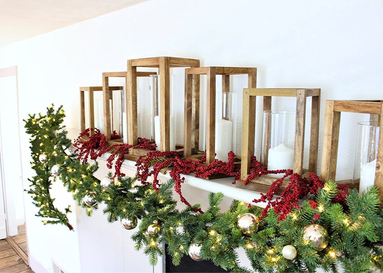 As part of The Holiday Style Challenge series, watch as Jaime Costiglio incorporates a few beautiful holiday decorations available at The Home Depot to create a simple holiday mantel with garland.