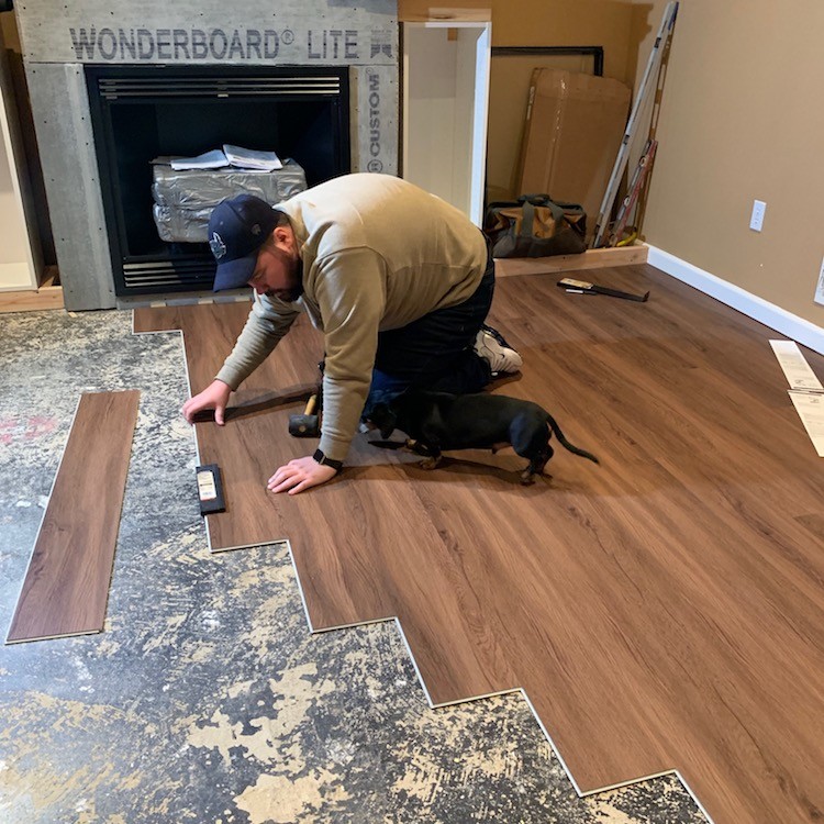 DIY Vinyl Plank Flooring Install Decorating Blogs