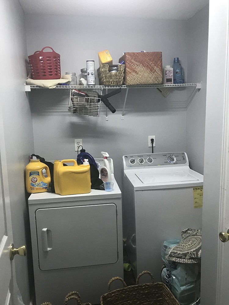 New Year, New Laundry Room Makeover One of the most neglected areas of my home has been my laundry room. I never liked doing laundry, so it has mainly been