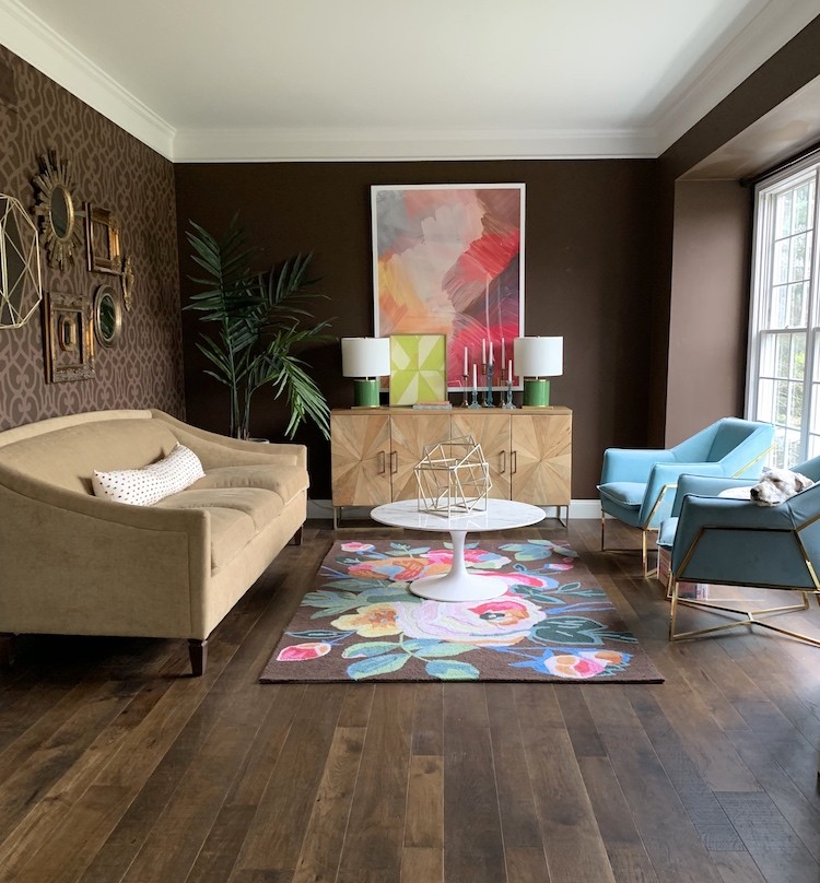 Easy Carpet to Hardwood Flooring House Transformation