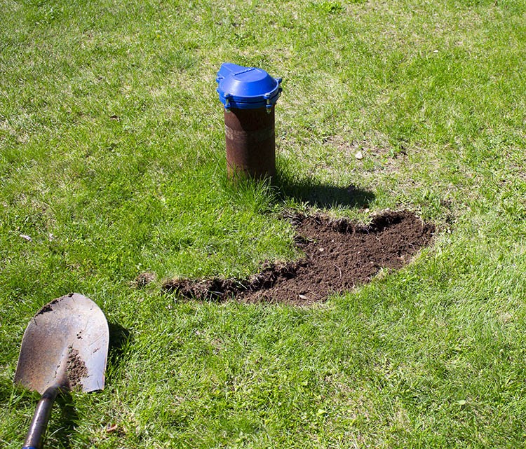 How to Build a Rock Area to Hide Front Yard Drilled Wellhead