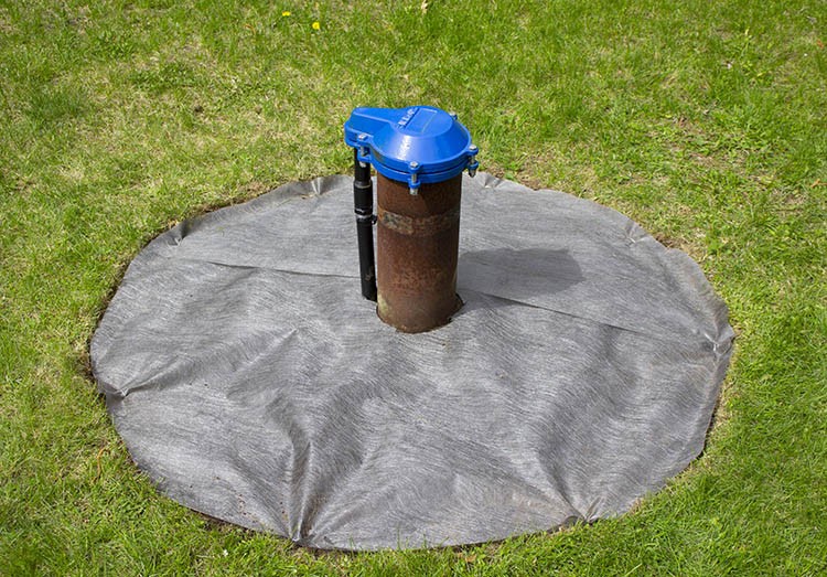 How to Build a Rock Area to Hide Front Yard Drilled Wellhead