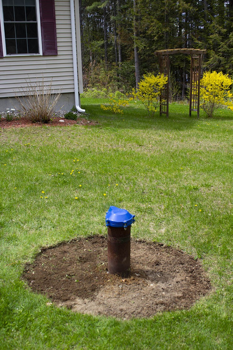 How to Build a Rock Area to Hide Front Yard Drilled Wellhead