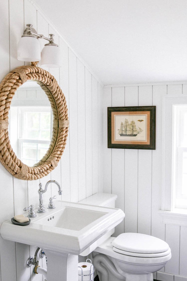 A Colonial Bathroom Renovation Maximizing Small Spaces