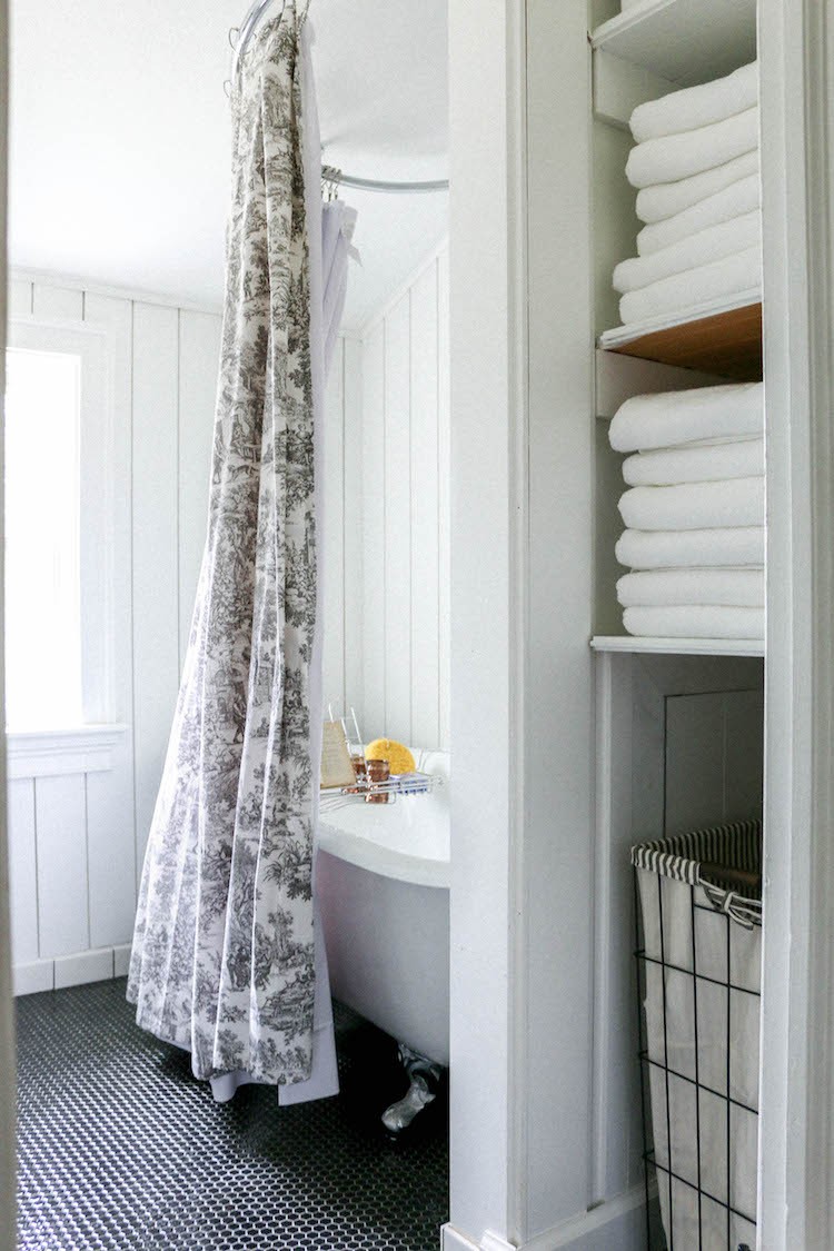 A Colonial Bathroom Renovation Maximizing Small Spaces