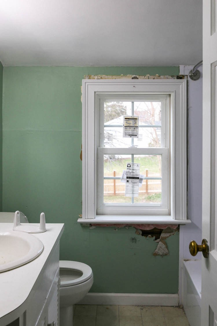 A Colonial Bathroom Renovation Maximizing Small Spaces