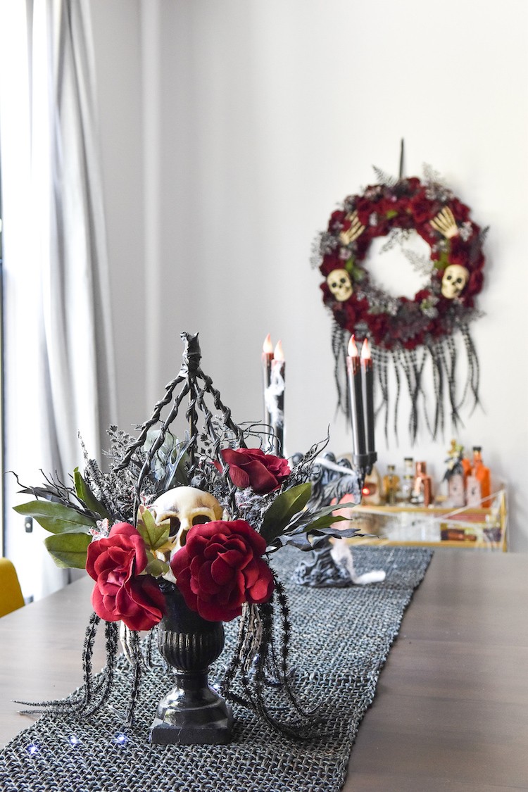 Easy Halloween Dining Room Design