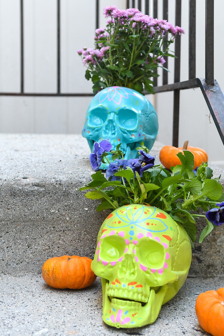 Day of the Dead Halloween Porch