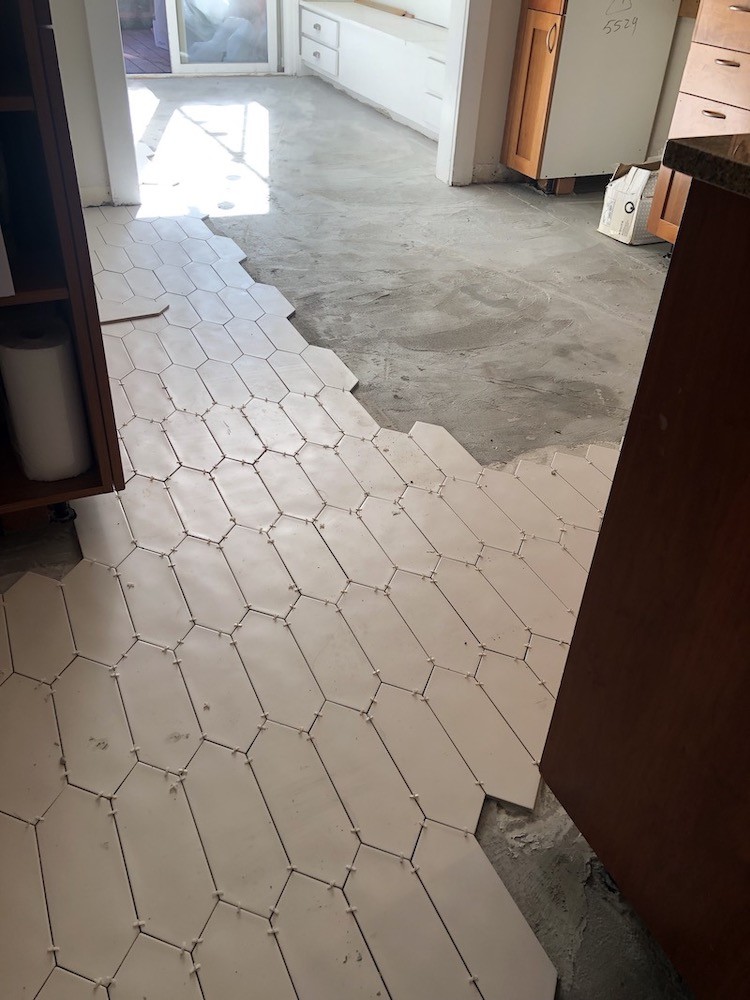 Updated Kitchen Flooring